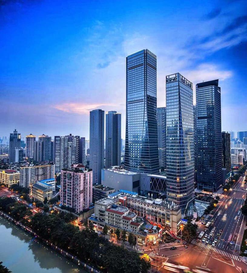 Tianfu In Service Apartement Chengdu Eksteriør billede