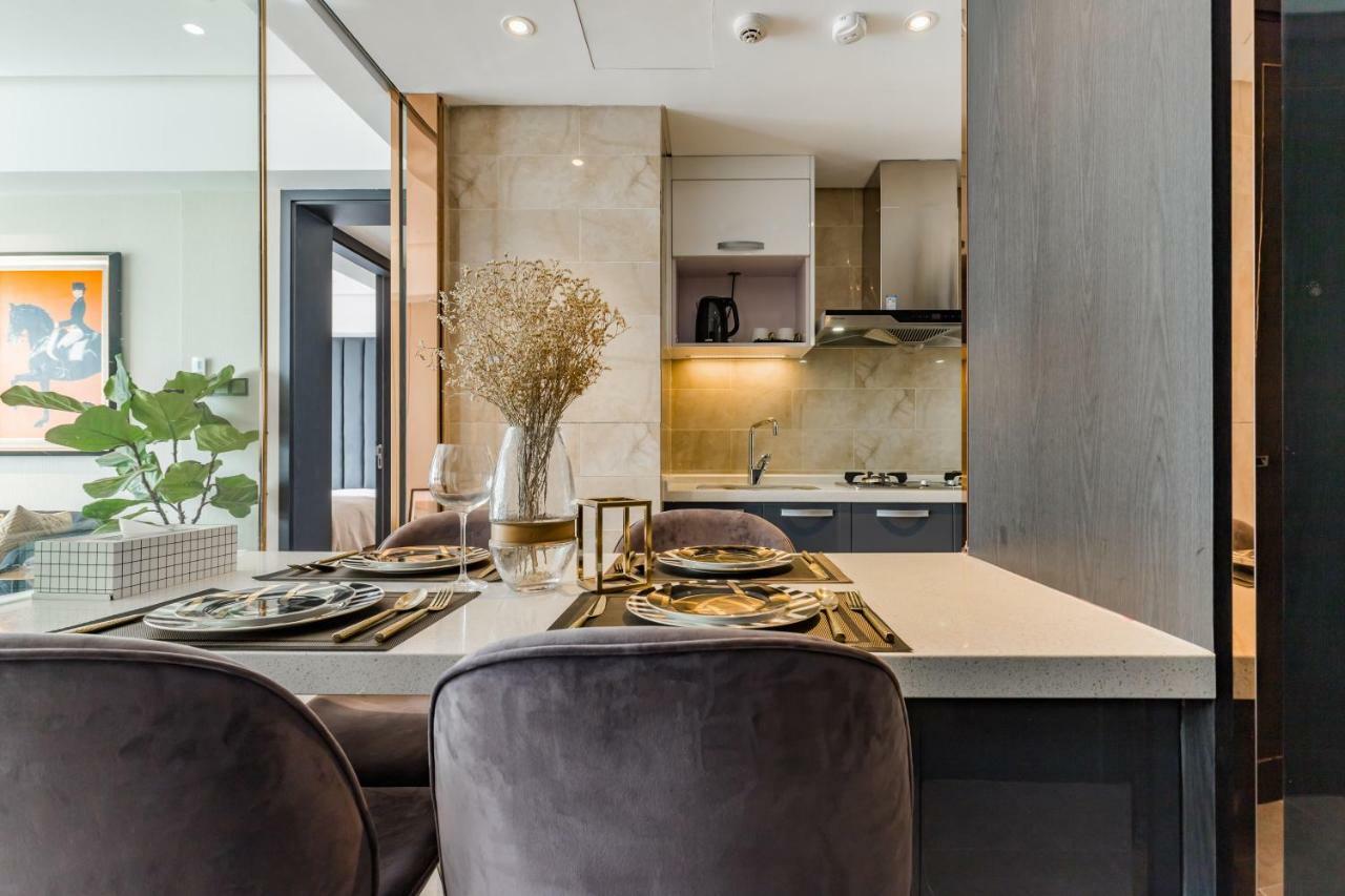 Tianfu In Service Apartement Chengdu Eksteriør billede