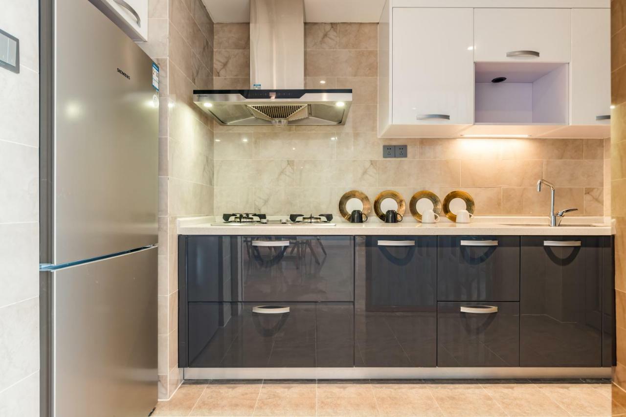 Tianfu In Service Apartement Chengdu Eksteriør billede