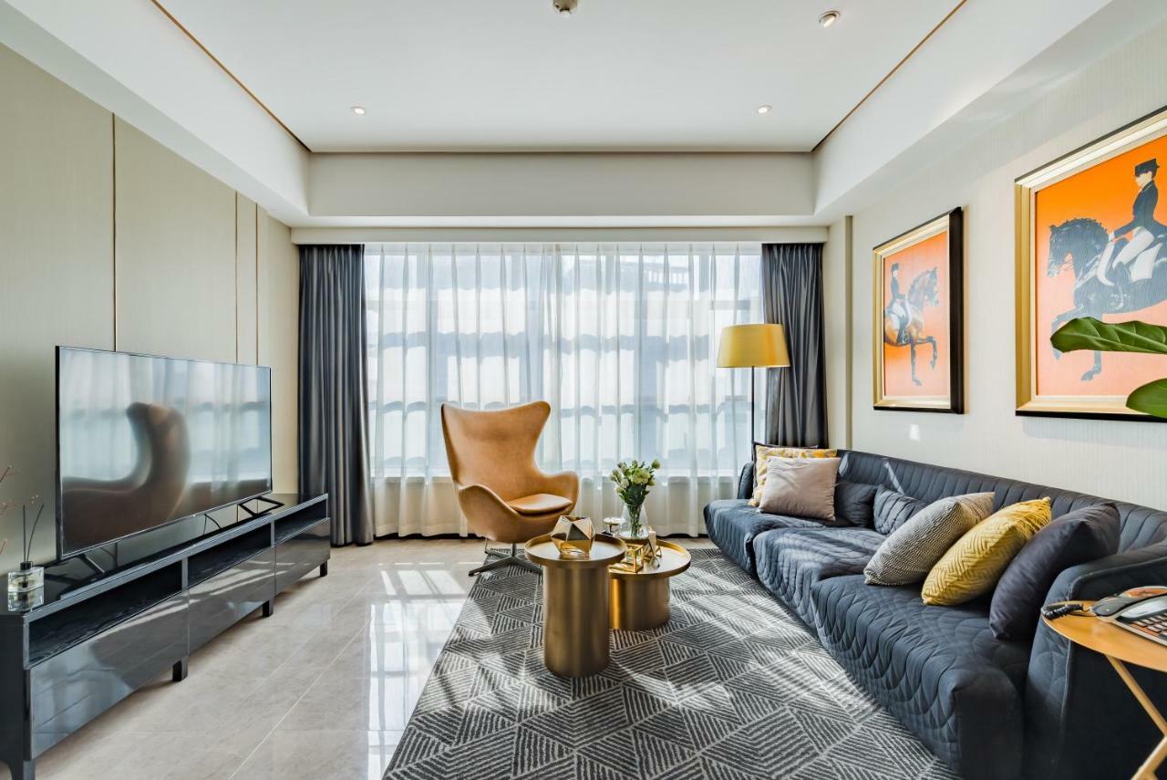 Tianfu In Service Apartement Chengdu Eksteriør billede